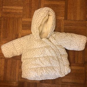 Gap ColdControl Max Print Puffer Jacket baby 0-6 m